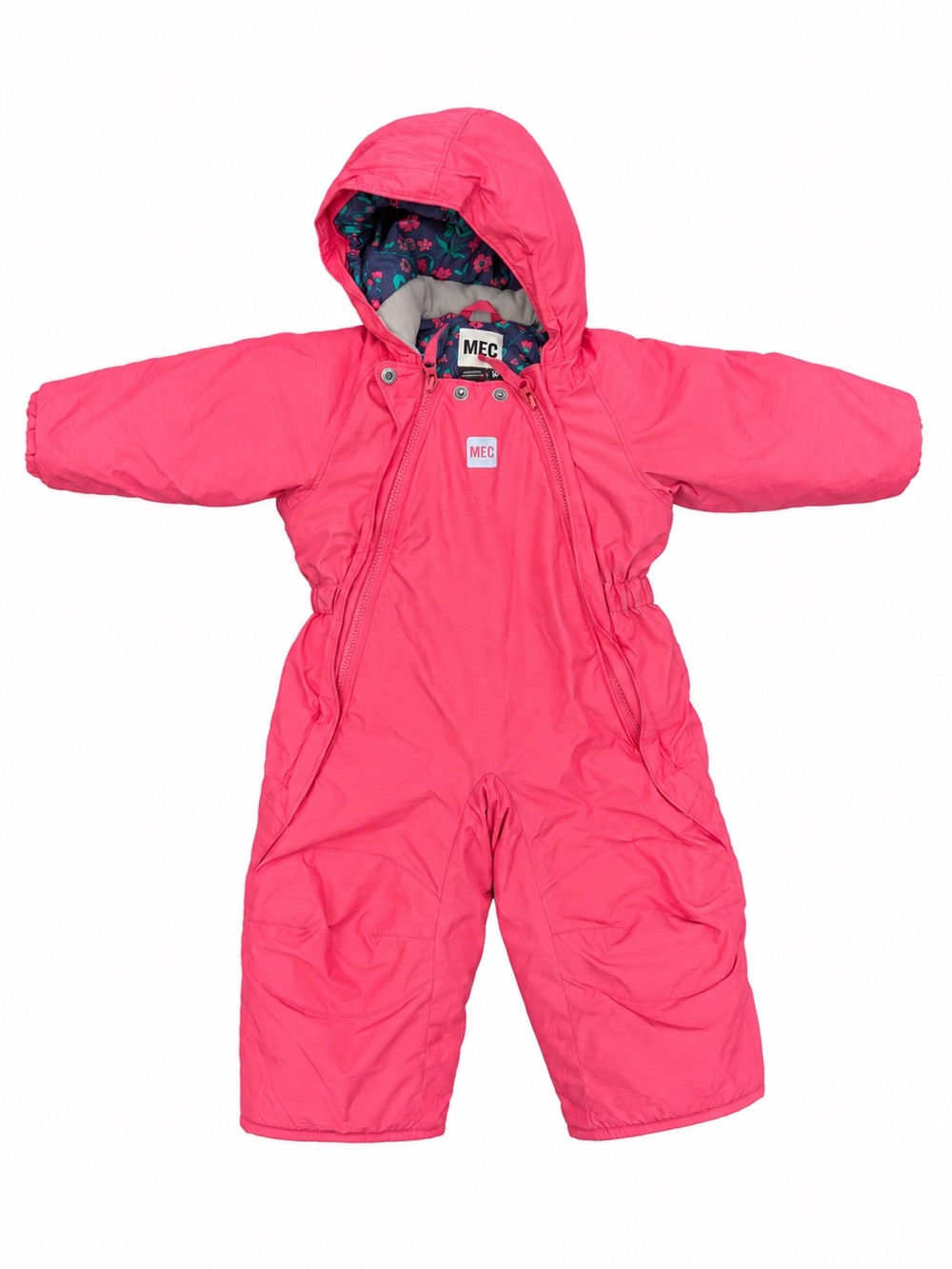 MEC Pink Insulated Snowsuit 12M